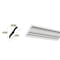 Ekena Millwork WM48 - 3 3/8"H x 2 1/2"P x 4 1/4"F x 96"L Crown Moulding, PVC WM48X96SWPV - alternate 3